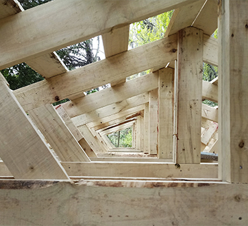 Construcción desarrollada por Felipe Nieto en La Dehesa